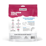 Icelandic Dog Collagen Puffs Bites w/ Fish 2.5oz-Four Muddy Paws