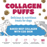 Icelandic Dog Collagen Puffs Bites w/ Fish 2.5oz-Four Muddy Paws