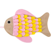 Injoya Fish Cat Snuffle Mat-Four Muddy Paws