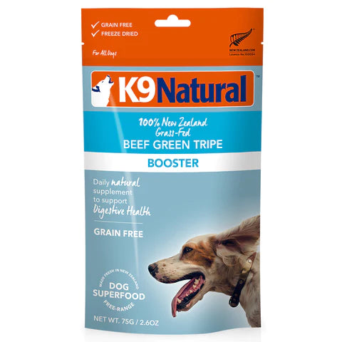 K9 Naturals Dog Freeze Dried Topper Beef Tripe 2.6oz-Four Muddy Paws