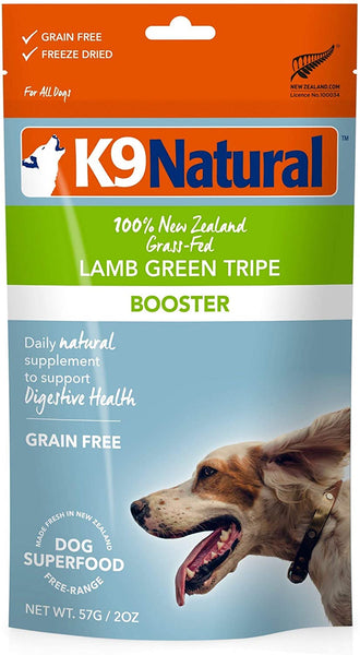 K9 Naturals Dog Freeze Dried Topper Lamb Tripe 2oz-Four Muddy Paws