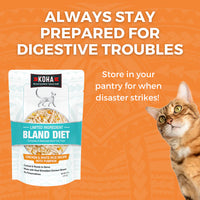 Koha Cat Bland Diet Chicken & White Rice 6oz-Four Muddy Paws