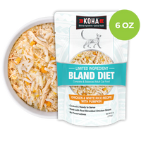 Koha Cat Bland Diet Chicken & White Rice 6oz-Four Muddy Paws