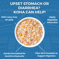 Koha Dog Bland Diet Lamb & White Rice 12.5oz-Four Muddy Paws
