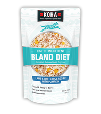 Koha Dog Bland Diet Lamb & White Rice 12.5oz-Four Muddy Paws