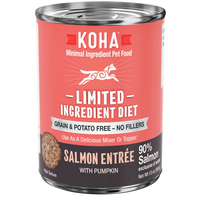 Koha Dog Grain Free Limited Ingredient Diet Salmon Entree 13oz-Four Muddy Paws