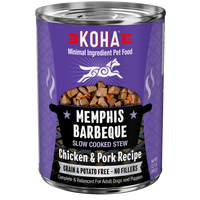 Koha Dog Memphis BBQ Slow Cooked Stew 12.7oz-Four Muddy Paws