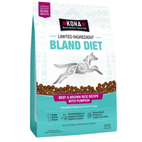 Koha Limited Ingredient Bland Diet Beef & Rice Dog Food 20lbs-Four Muddy Paws