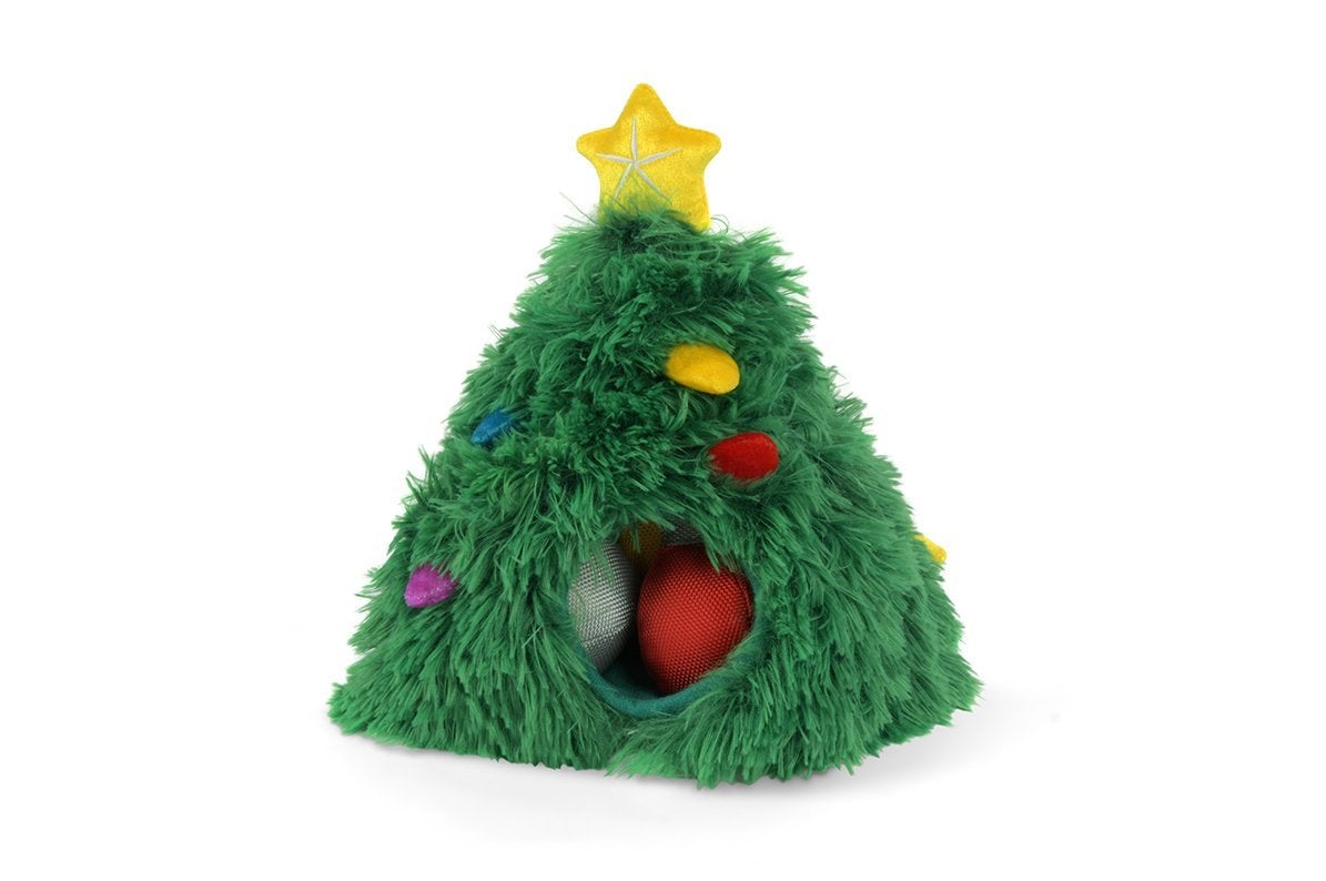 Merry Woofmas Doglas Fur Puzzle Dog Toy-Four Muddy Paws
