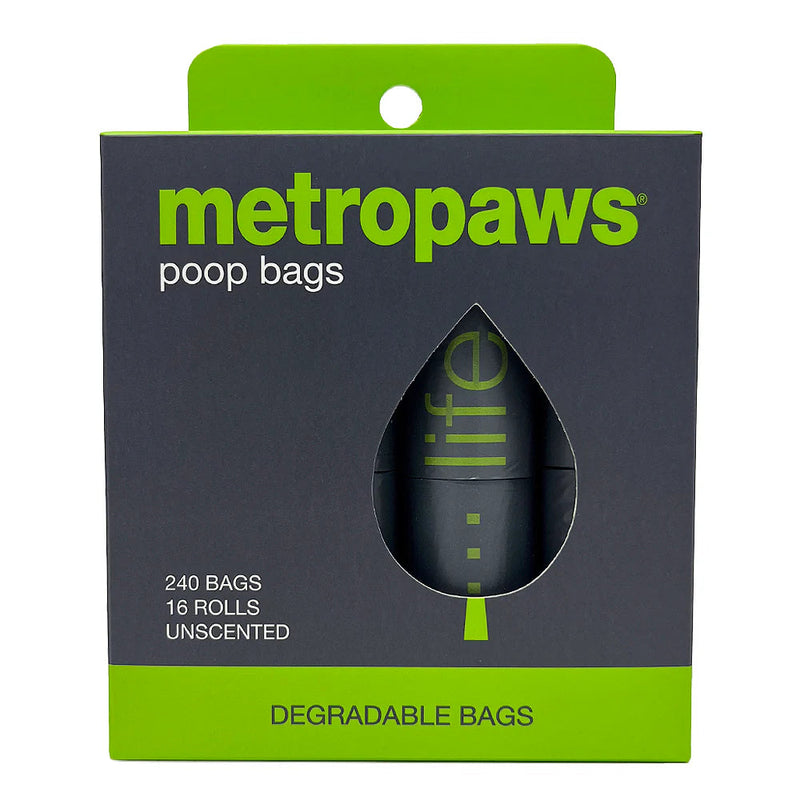 Metro Paws Degradeable Poop Bags 240pk-Four Muddy Paws