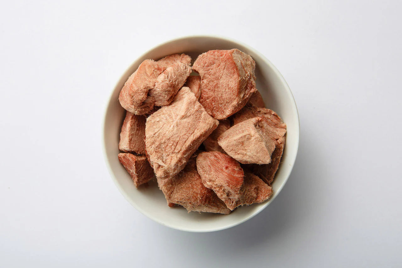 Momentum Pork Tenderloin Dog Treat-Four Muddy Paws