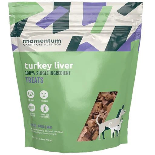 Momentum Turkey Liver Dog Treat-Four Muddy Paws