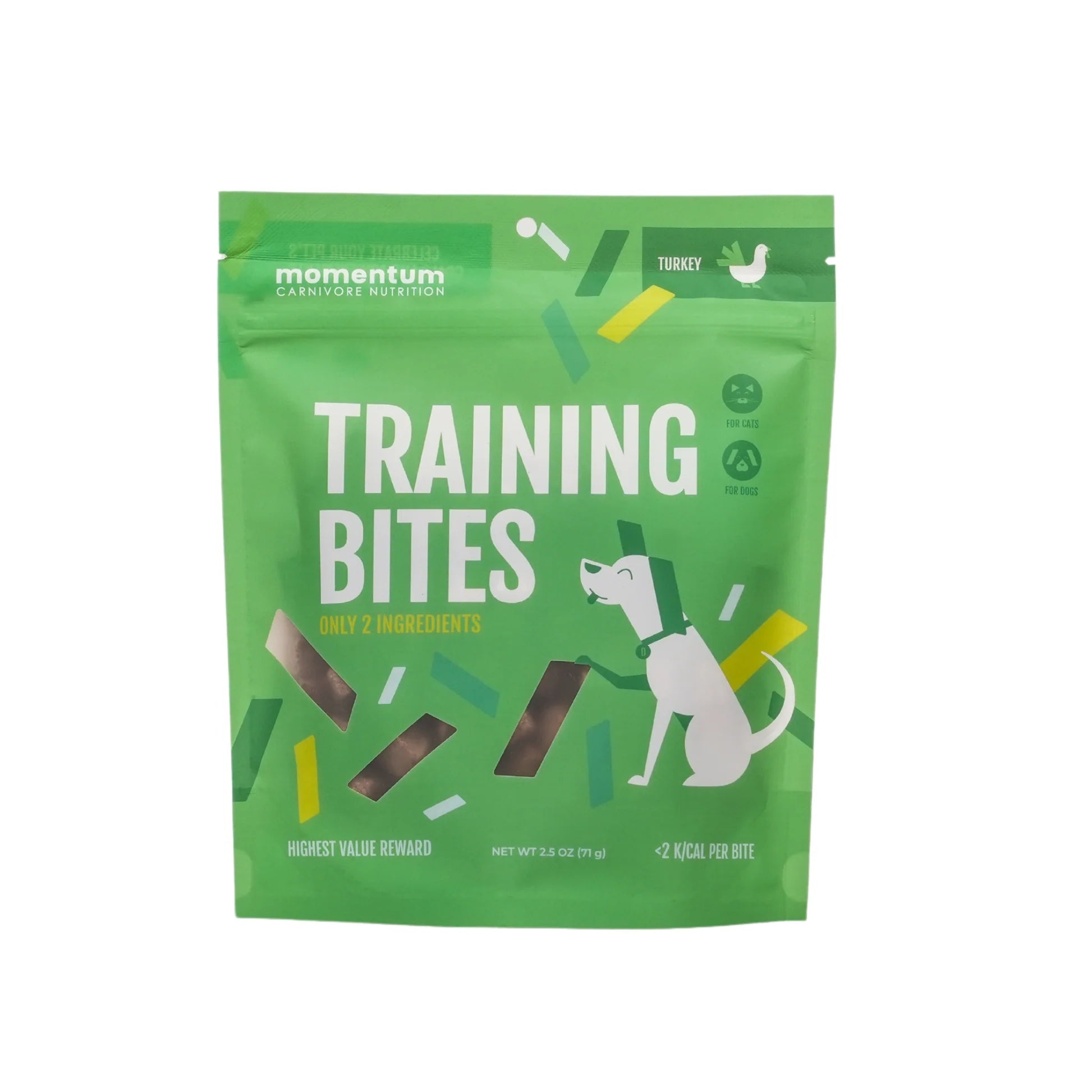 Momentum Turkey Training Bites 2.5oz-Four Muddy Paws