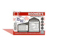 My Perfect Pet Boomer's Chicken & Beef Gently Cooked Food 4lbs-Four Muddy Paws