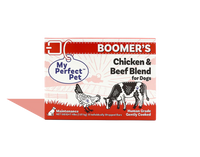 My Perfect Pet Boomer's Chicken & Beef Gently Cooked Food 4lbs-Four Muddy Paws