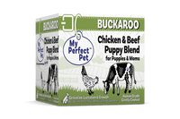 My Perfect Pet Buckaroo Puppy Blend Gently Cooked Food 4lbs-Four Muddy Paws