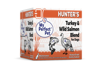 My Perfect Pet Hunter's Turkey & Wild Salmon Blend Gently Cooked Food 4lbs-Four Muddy Paws