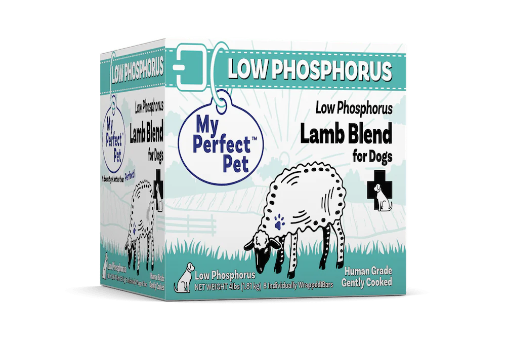 My Perfect Pet Low Phosphorus Lamb Blend Gently Cooked Food 4lbs-Four Muddy Paws