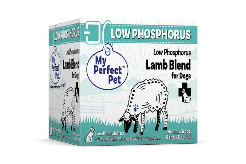 My Perfect Pet Low Phosphorus Lamb Blend Gently Cooked Food 4lbs-Four Muddy Paws