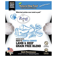 My Perfect Pet Roxy's Lamb & Beef Blend Gently Cooked Food 4lbs-Four Muddy Paws