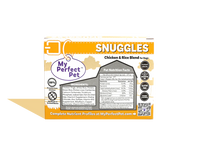 My Perfect Pet Snuggles Chicken & Rice Gently Cooked Food 4lbs-Four Muddy Paws