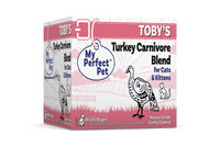 My Perfect Pet Toby's Turkey Carnivore Blend Gently Cooked Cat Food 3lbs-Four Muddy Paws