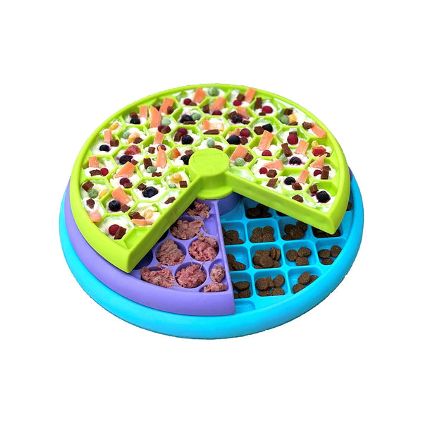 Nina Ottosson Lickin' Layers Dog Puzzle-Four Muddy Paws
