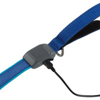 NiteDog Rechargeable LED Leash Blue-Four Muddy Paws