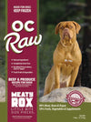 OC Raw Beef & Produce Meaty Rox Frozen Dog Food 7lbs-Four Muddy Paws