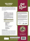 OC Raw Beef & Produce Meaty Rox Frozen Dog Food 7lbs-Four Muddy Paws