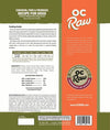 OC Raw Chicken, Fish & Produce Meaty Rox Frozen Dog Food 3lbs-Four Muddy Paws