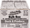 OC Raw Duck & Produce Patty Bulk 18lb-Four Muddy Paws
