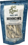 OC Raw Freeze Dried Minnows Dog Treats 3.2oz-Four Muddy Paws