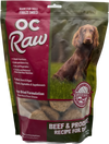 OC Raw Freeze Dried Raw Beef & Produce Sliders 14oz-Four Muddy Paws