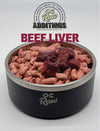 OC Raw Frozen Beef Liver 2lbs-Four Muddy Paws