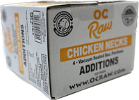 OC Raw Frozen Chicken Necks 2lbs-Four Muddy Paws