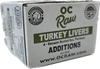 OC Raw Frozen Turkey Liver 2lbs-Four Muddy Paws