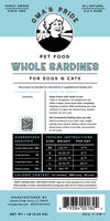 Oma's Pride Frozen Whole Sardines 1LB-Four Muddy Paws