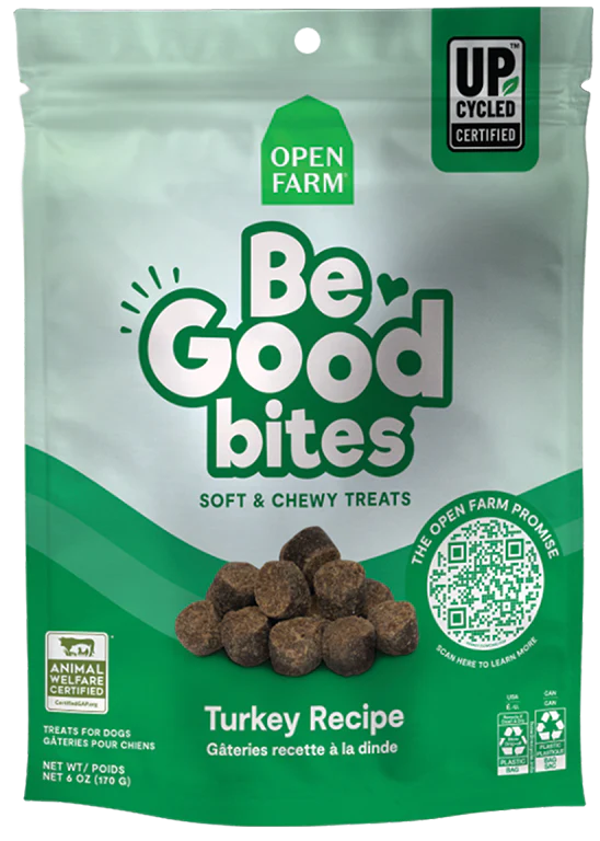 Open Farm Be Good Turkey Bites 6oz-Four Muddy Paws