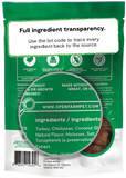 Open Farm Dehydrated Turkey Treats 4.5oz-Four Muddy Paws