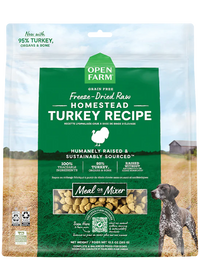 Open Farm Dog Freeze Dried Morsels Turkey 3.5oz-Four Muddy Paws