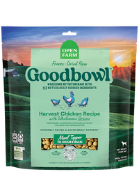 Open Farm Goodbowl Freeze Dried Harvest Chicken Topper 23oz-Four Muddy Paws