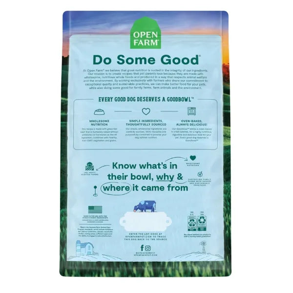 Open Farm Goodbowl Grassfed Beef Dog Food 3.5lbs-Four Muddy Paws