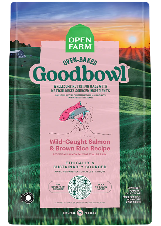 Open Farm Goodbowl Wild Salmon Dog Food 22lbs-Four Muddy Paws