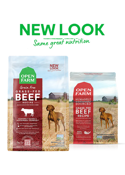 Open Farm Grain Free Beef Dog Food 22 lbs-Four Muddy Paws