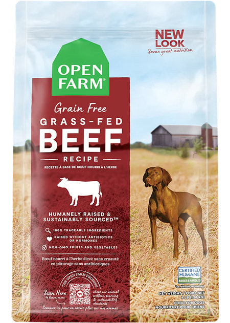 Open Farm Dog Cat Bone Broth Beef 12oz