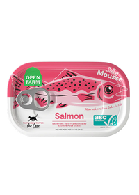 Open Farm Grain Free Cat Salmon Topper 3.17oz-Four Muddy Paws