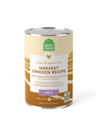 Open Farm Grain Free Dog Harvest Chicken Pate Can 12.5oz-Four Muddy Paws