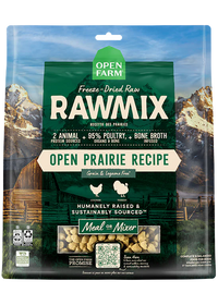 Open Farm Rawmix Open Prairie Freeze Dried Morsels 13.5oz-Four Muddy Paws