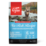 Orijen Cat 6 Fish 4lb-Four Muddy Paws